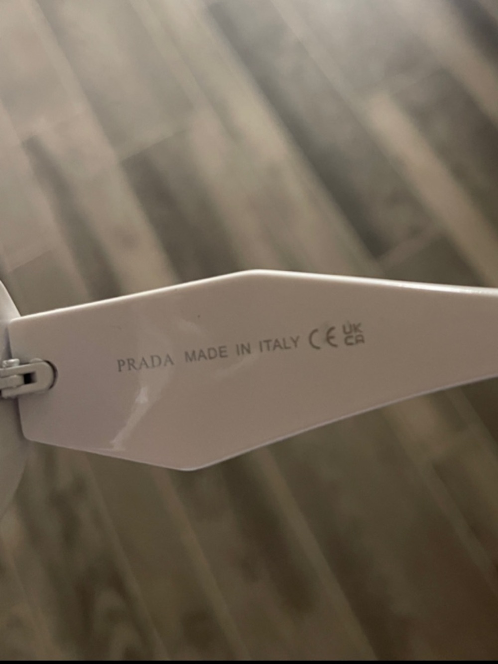 Prada White Sunglasses - Picture 6 of 6